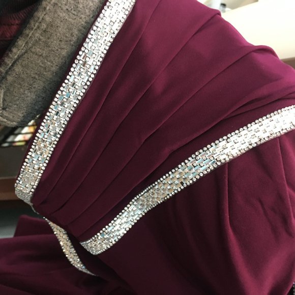 2-piece, Back Cut-out, Blingy Sexy Cruise Dress - Picture 14 of 16